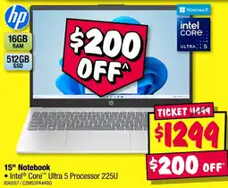 JB Hi-Fi 15 Notebook offer