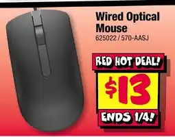 JB Hi-Fi Wired Optical Mouse offer