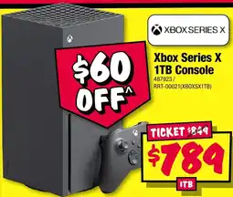 JB Hi-Fi Xbox series x 1tb console offer
