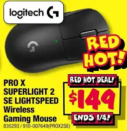 JB Hi-Fi Pro x superlight 2 se lightspeed wireless gaming mouse offer