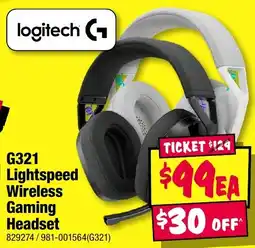 JB Hi-Fi G321 Lightspeed Wireless Gaming Headset offer