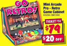 JB Hi-Fi Mini Arcade Pro Retro Game Cabinet offer