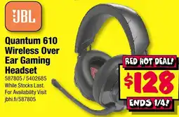 JB Hi-Fi Quantum 610 Wireless Over Ear Gaming Headset offer