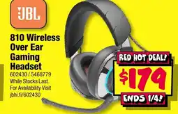 JB Hi-Fi 810 Wireless Over Ear Gaming Headset offer