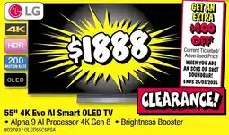 JB Hi-Fi 55 4k evo al smart oled tv offer