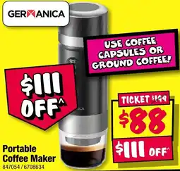 JB Hi-Fi Portable Coffee Maker offer
