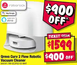 JB Hi-Fi Qrevo Curv 2 Flow Robotic Vacuum Cleaner offer