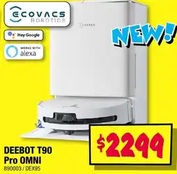 JB Hi-Fi Deebot t90 pro omni offer