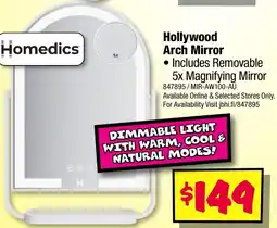 JB Hi-Fi Hollywood Arch Mirror offer