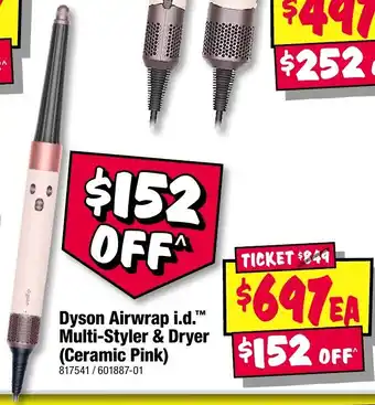 JB Hi-Fi Dyson Airwrap i d Multi Styler & Dryer Ceramic Pink offer