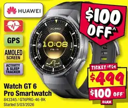 JB Hi-Fi Watch gt 6 pro smartwatch offer