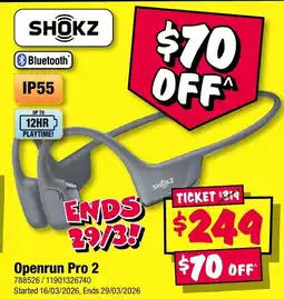 JB Hi-Fi Openrun Pro 2 offer