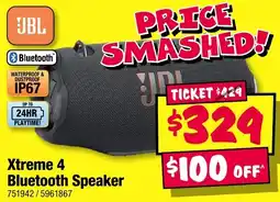 JB Hi-Fi Xtreme 4 Bluetooth Speaker offer