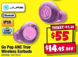 JB Hi-Fi Go Pop ANC True Wireless Earbuds offer