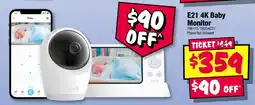 JB Hi-Fi E21 4K Baby Monitor offer