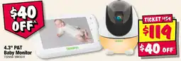 JB Hi-Fi 4.3" P&T Baby Monitor offer