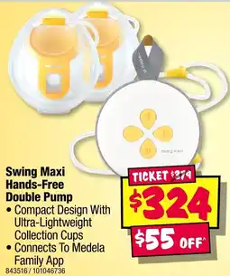 JB Hi-Fi Swing Maxi Hands-Free Double Pump offer