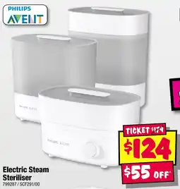 JB Hi-Fi Electric Steam Steriliser offer