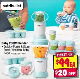 JB Hi-Fi Baby 200W Blender offer
