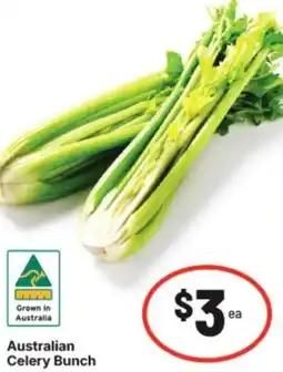 IGA Australian Celery Bunch offer