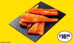 IGA Smoked Cod Fillets offer