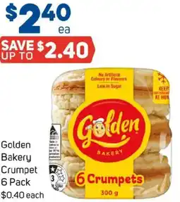 Foodland Golden Bakery Crumpet offer