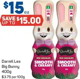 Foodland Darrell Lea Big Bunny offer
