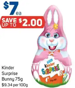 Foodland Kinder Surprise Bunny offer