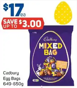 Foodland Cadbury Egg Bags offer