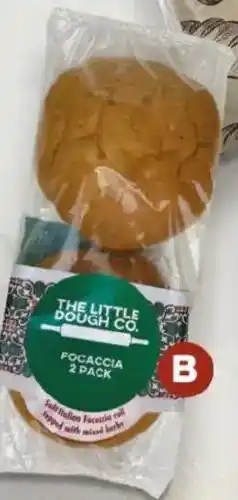 Foodland Little Dough Co. Focaccia offer