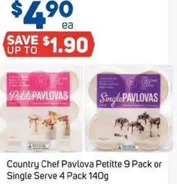 Foodland Country Chef Pavlova Petitte or Single Serve offer
