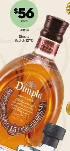 Foodland Dimple Scotch 12YO offer
