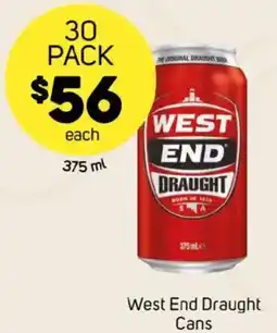 Foodland West End Draught Cans offer