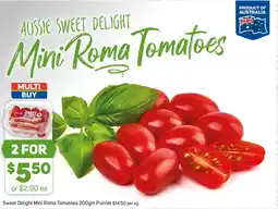 Foodland Sweet Delight Mini Roma Tomatoes offer