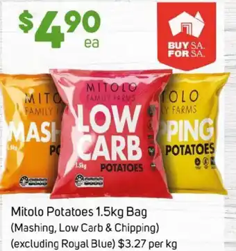 Foodland Mitolo Potatoes offer