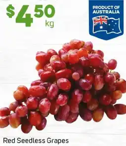 Foodland Red Seedless Grapes offer