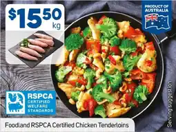 Foodland Foodland RSPCA Certified Chicken Tenderloins offer