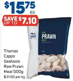 Foodland Thomas Cappo Seafoods Raw Prawn Meat offer
