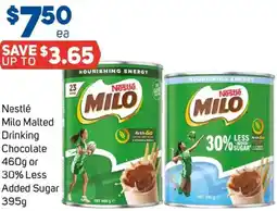 Foodland Nestlé Milo Malted Drinking Chocolate offer