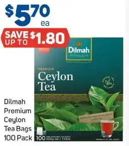 Foodland Dilmah Premium Ceylon Tea Bags offer