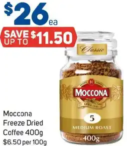 Foodland Moccona Freeze Dried Coffee offer