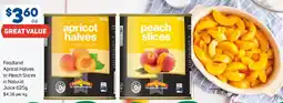 Foodland Foodland Apricot Halves or Peach Slices in Natural Juice offer