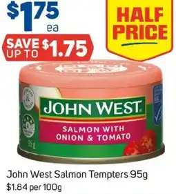 Foodland John West Salmon Tempters offer