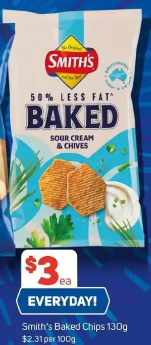 Foodland Smith's Baked Chips offer