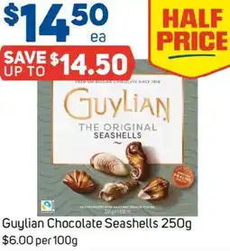 Foodland Guylian Chocolate Seashells offer