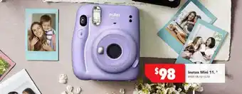 Harvey Norman Instax Mini 11. offer