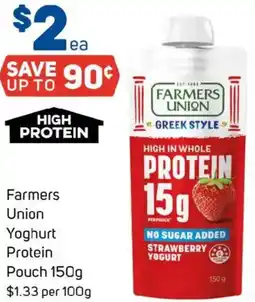 Foodland Farmers Union Yoghurt Protein Pouch offer