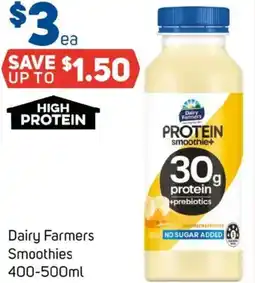 Foodland Dairy Farmers Smoothies offer