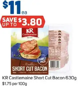 Foodland KR Castlemaine Short Cut Bacon offer