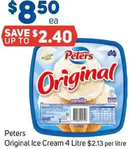 Foodland Peters Original Ice Cream offer